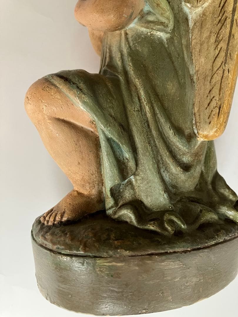 祈りの天使の像　アンティーク