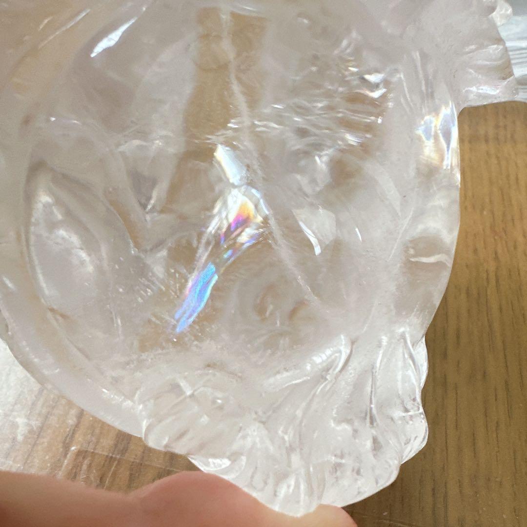クリアクォーツ　水晶龍亀　ロングイ　天然石