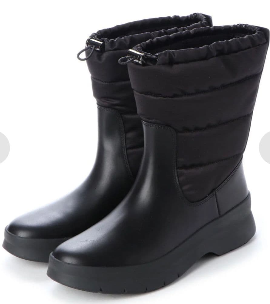 COLE HAAN コールハーン ウォータープルーフ ブーツ 黒【美品】24cm