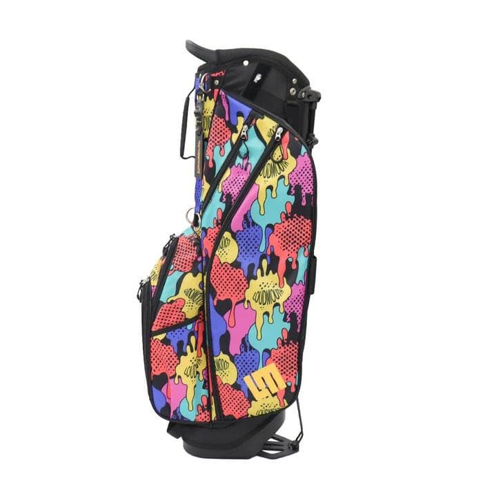 【新品】ラウドマウス キャディバッグ 8.5型 コミカルブロット 375