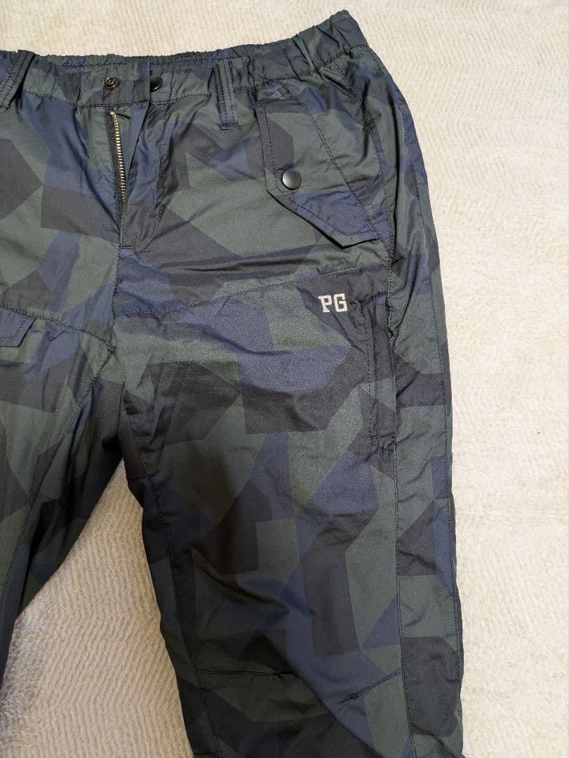 PG パーリーゲイツ　カモフラ柄　 パンツ　蓄熱素材