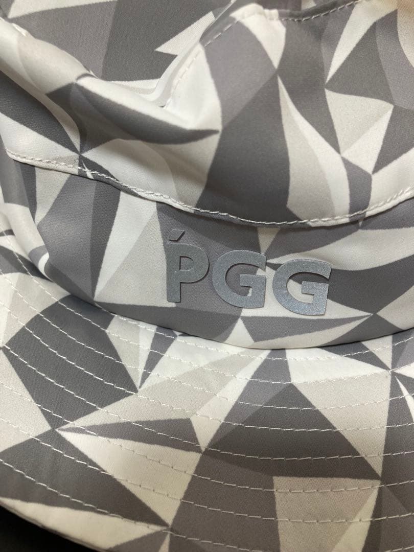 新品 パーリーゲイツ PGG 調整リール付きハット ダイヤモンド柄 兼用モデル