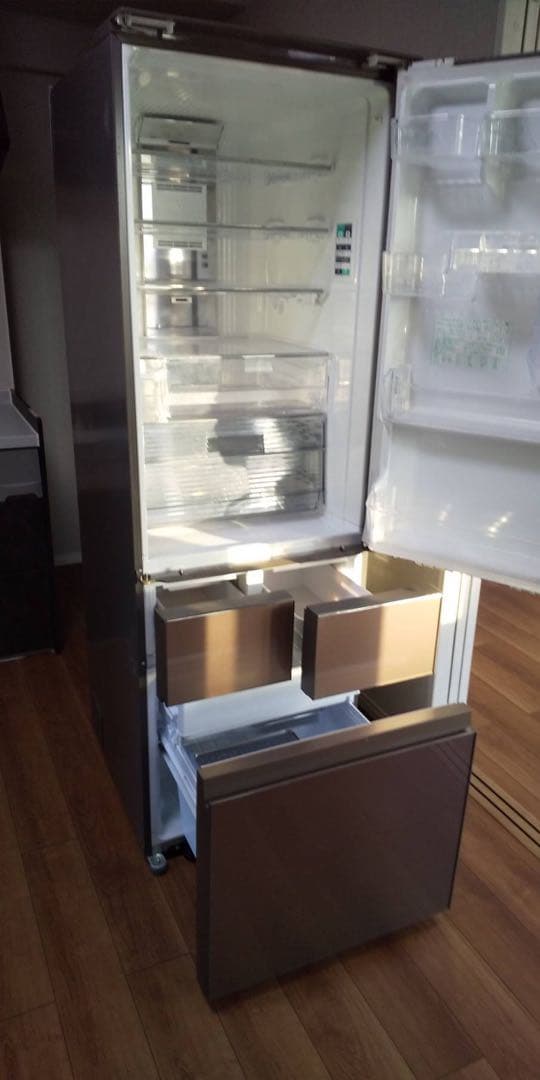 SHARP4ドア SJ-GT41B-T410Lどっちもドア サテンブラウン