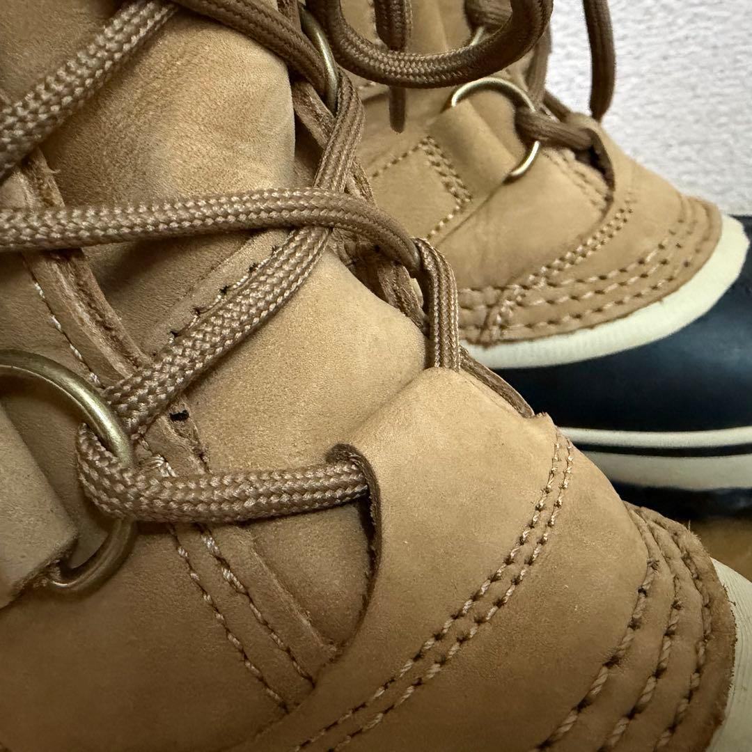 極美品◯ ソレル SOREL ブーツCaribou Buff BLACK 23