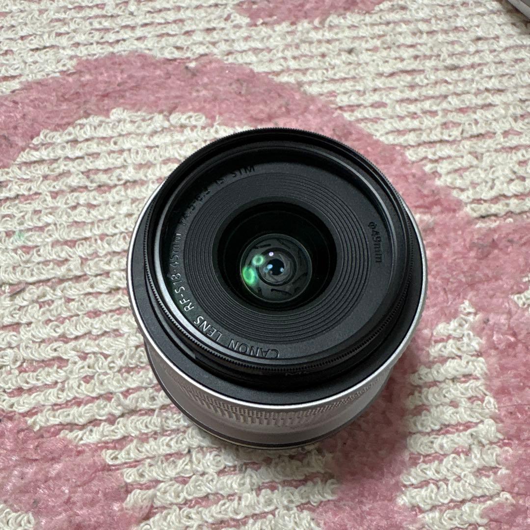 Canon EOS R50 ホワイト 2セットレンズ付きSDカード付き