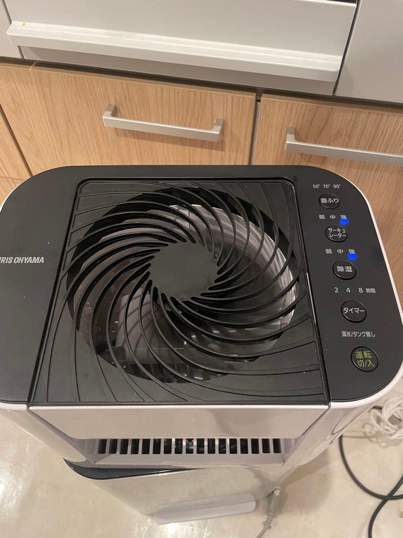 サーキュレーター衣類乾燥除湿機 1JD-150-W 2021年製