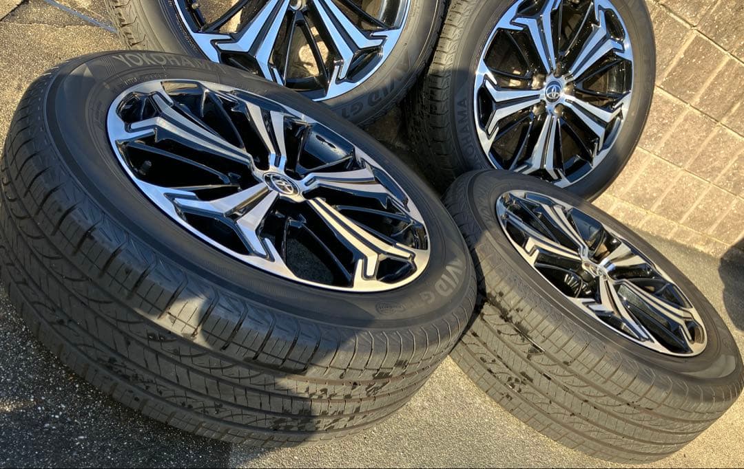 【ピー助】 RAV4 PHV 19インチ 純正ホイール＋タイヤ４本セット