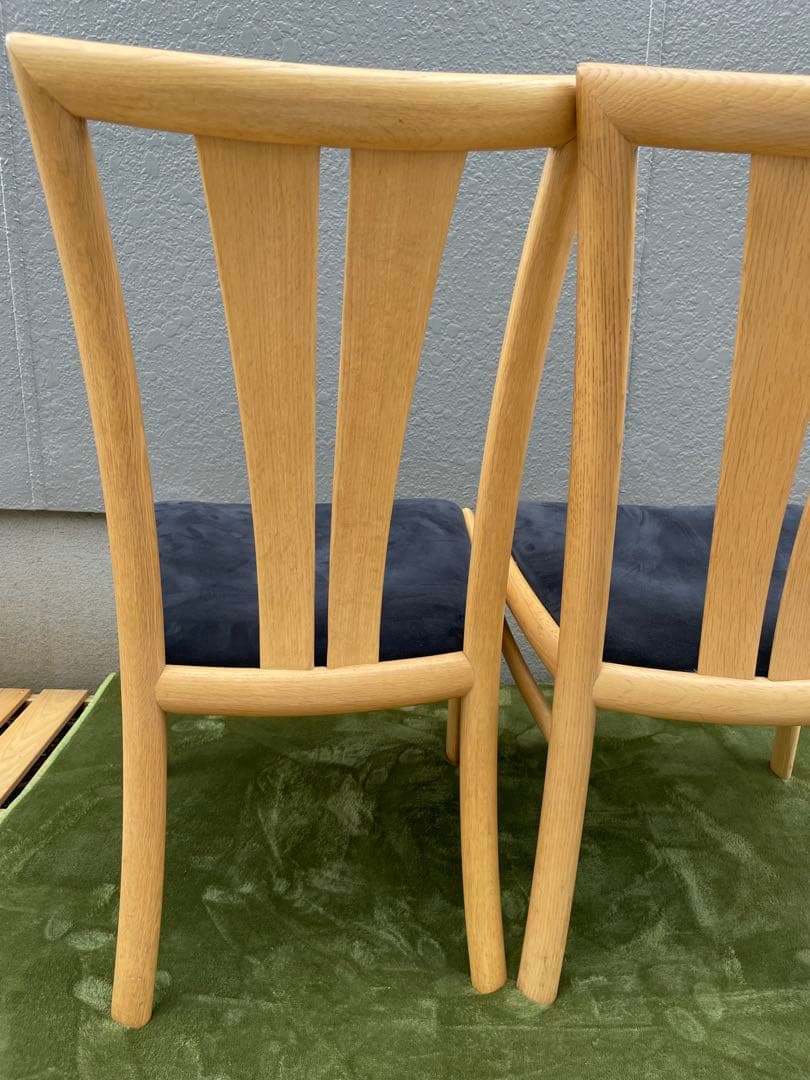 2脚セット　日進木工　ダチェア　椅子　　　オシャレ　ACTUS インテリア
