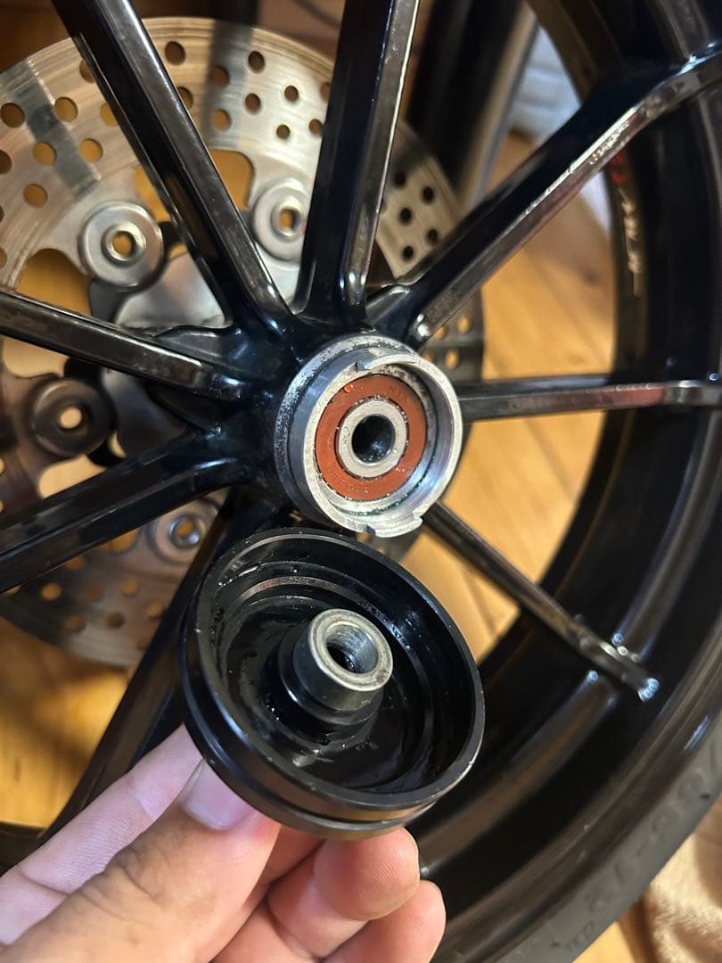 沖縄からＶ１２５Ｓ外し１２インチホイールキタコＲＰＭ廃番希少品