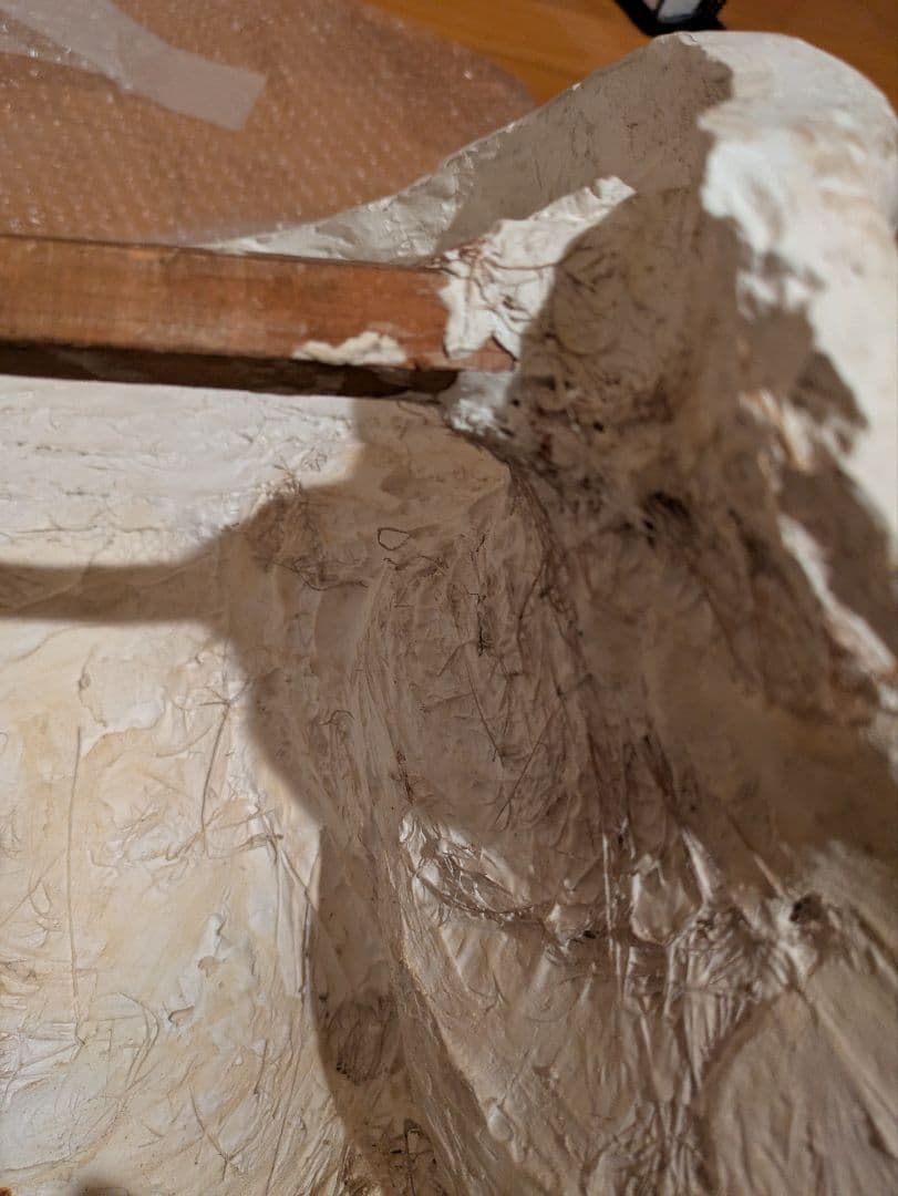 石膏像　モーゼ大顔面