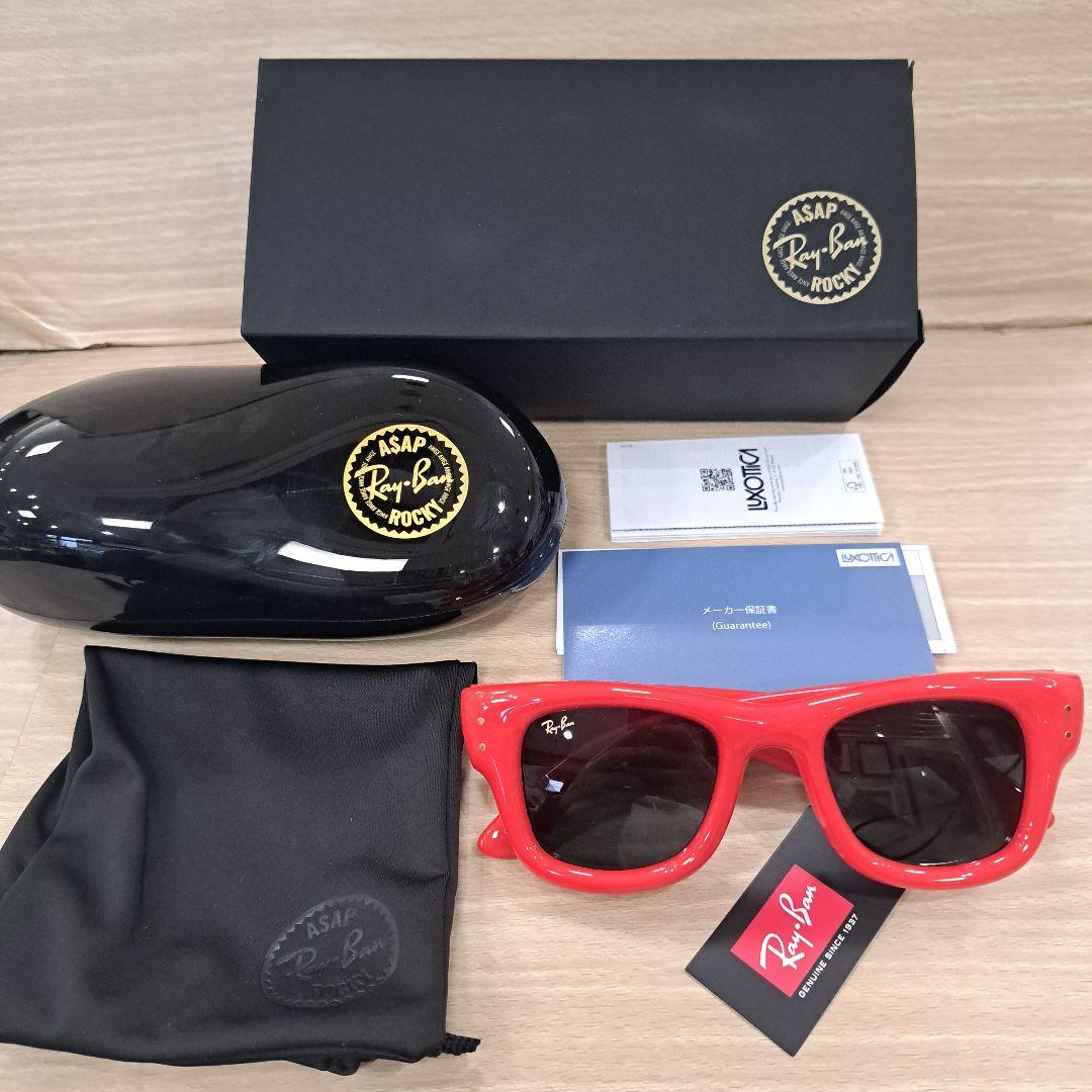 Ray-Ban A$AP Rocky RB4940 683187 レッド 新作