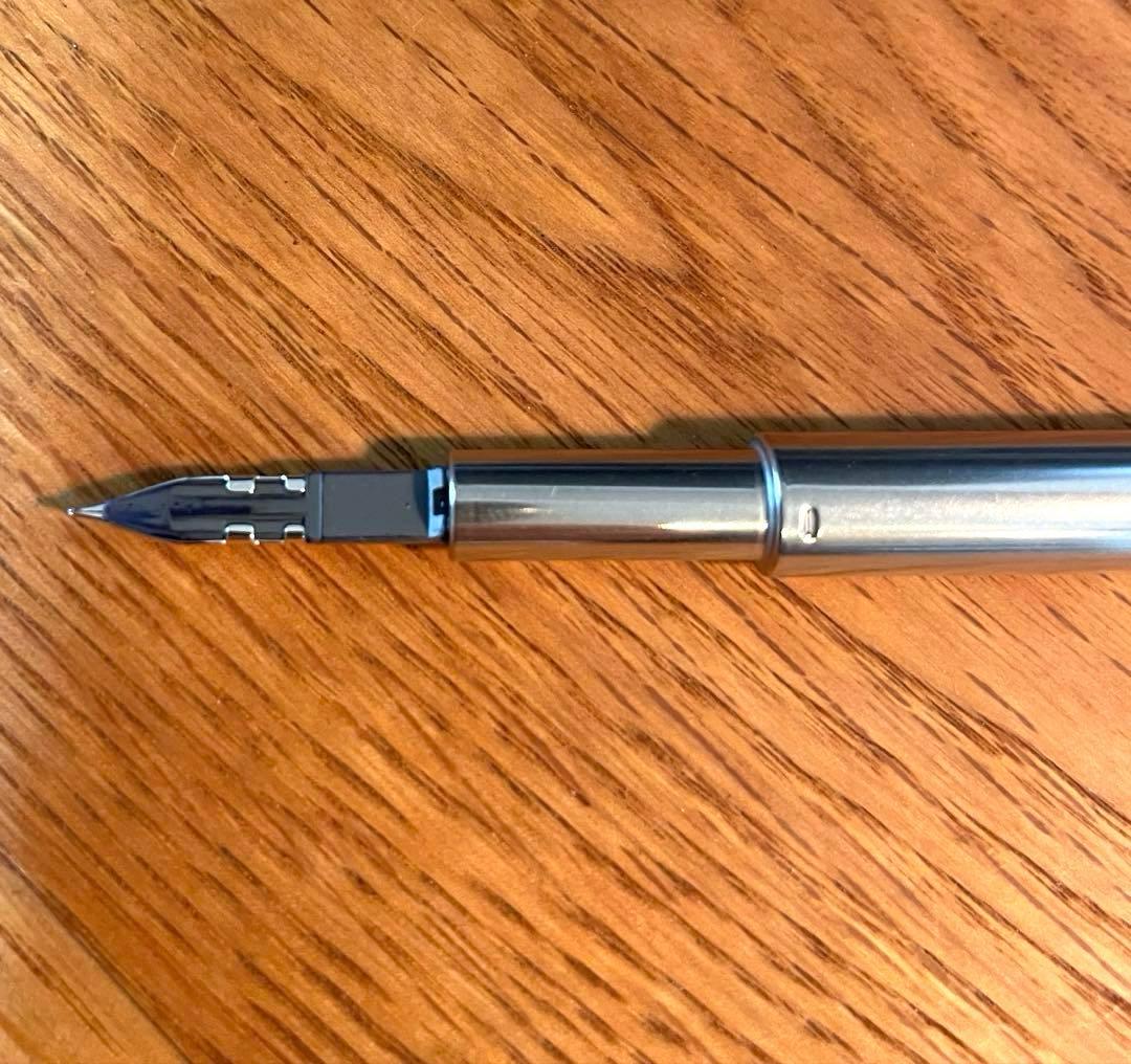 PILOT パイロット 万年筆 キャップレス デシモ シルバー