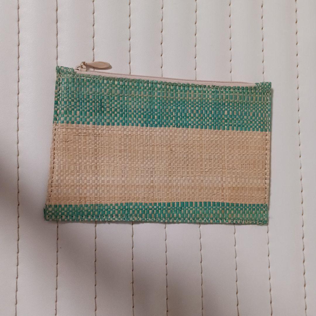 2273　agnes b.　イエナマダガスカルトートバッグ　ポーチ付　新品未使用