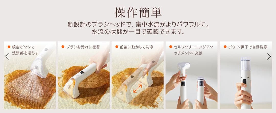 ⭕️リンサークリーナー⭕️ 超強吸引力 カーペットクリーナー 自動洗浄 布洗浄機