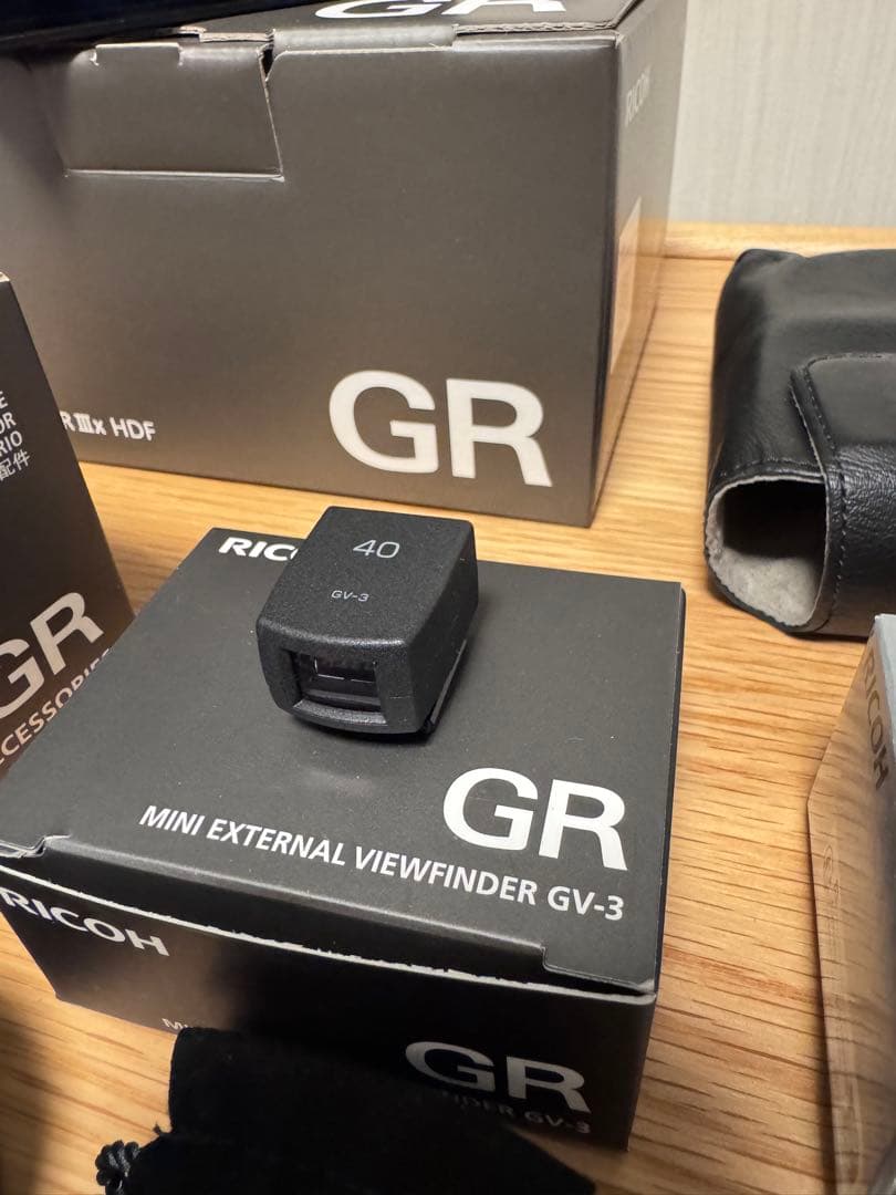 付属品多数　リコー RICOH GR IIIx HDF 3年保証書付　gr3x