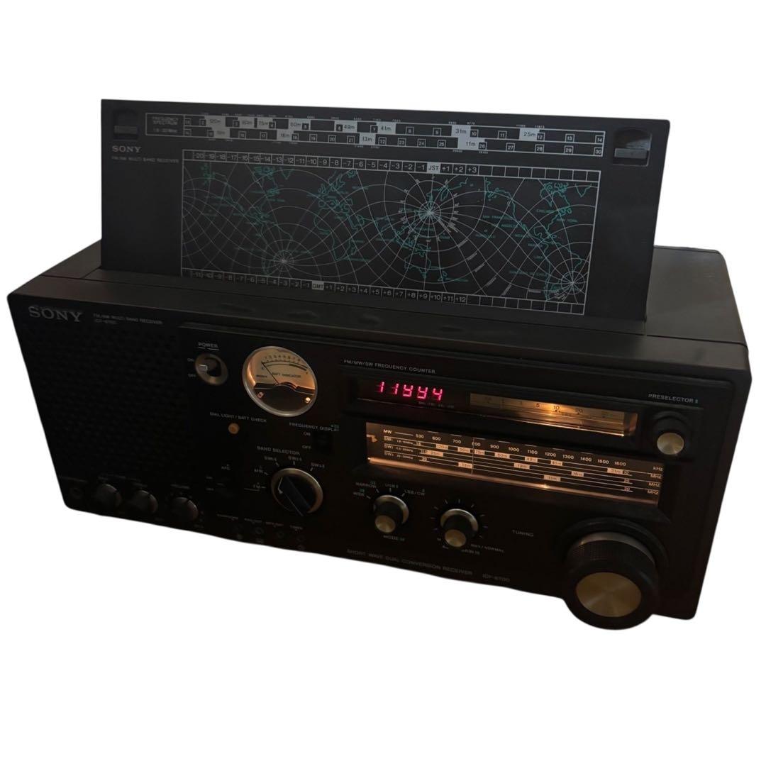 SONY AM/FMラジオ ICF-6700 動作品