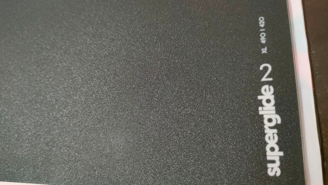 マウス・トラックボール Superglide 2 Glass Mousepad XL Black