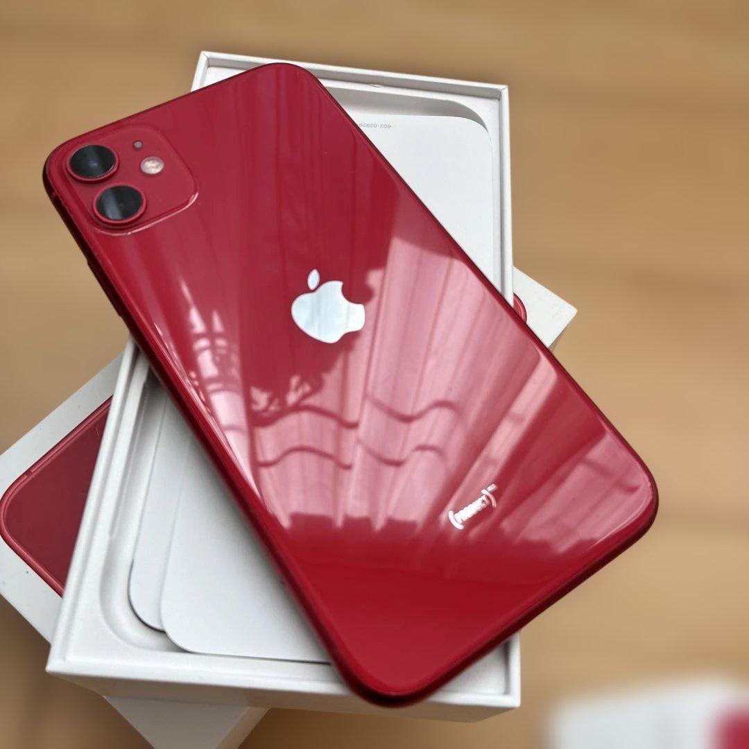Apple iPhone 11 (PRODUCT(RED)) 本体 128G