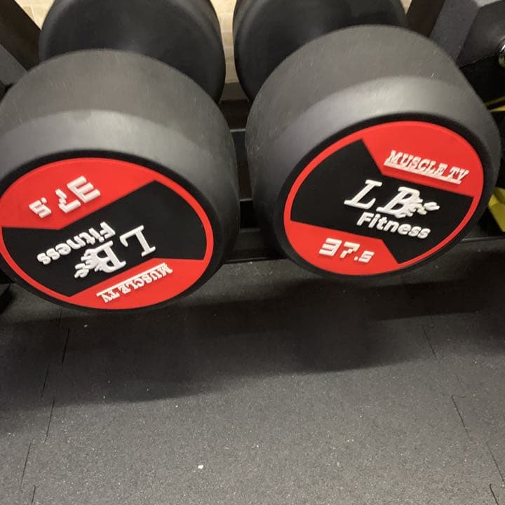 2万円割引　 ラバーダンベル　47.5kg2個