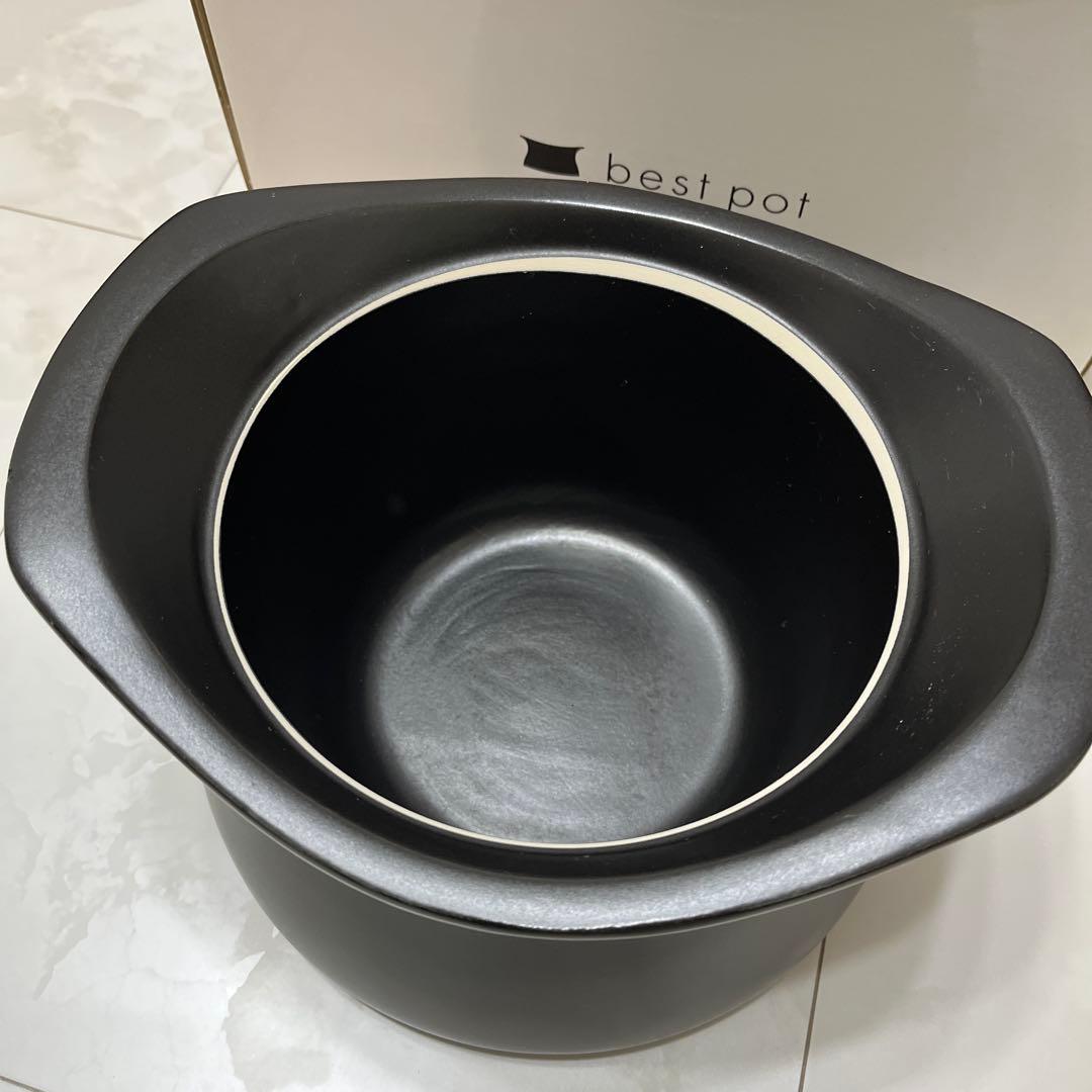 MOLATURA best pot 20cm ベストポット ブラック 土鍋