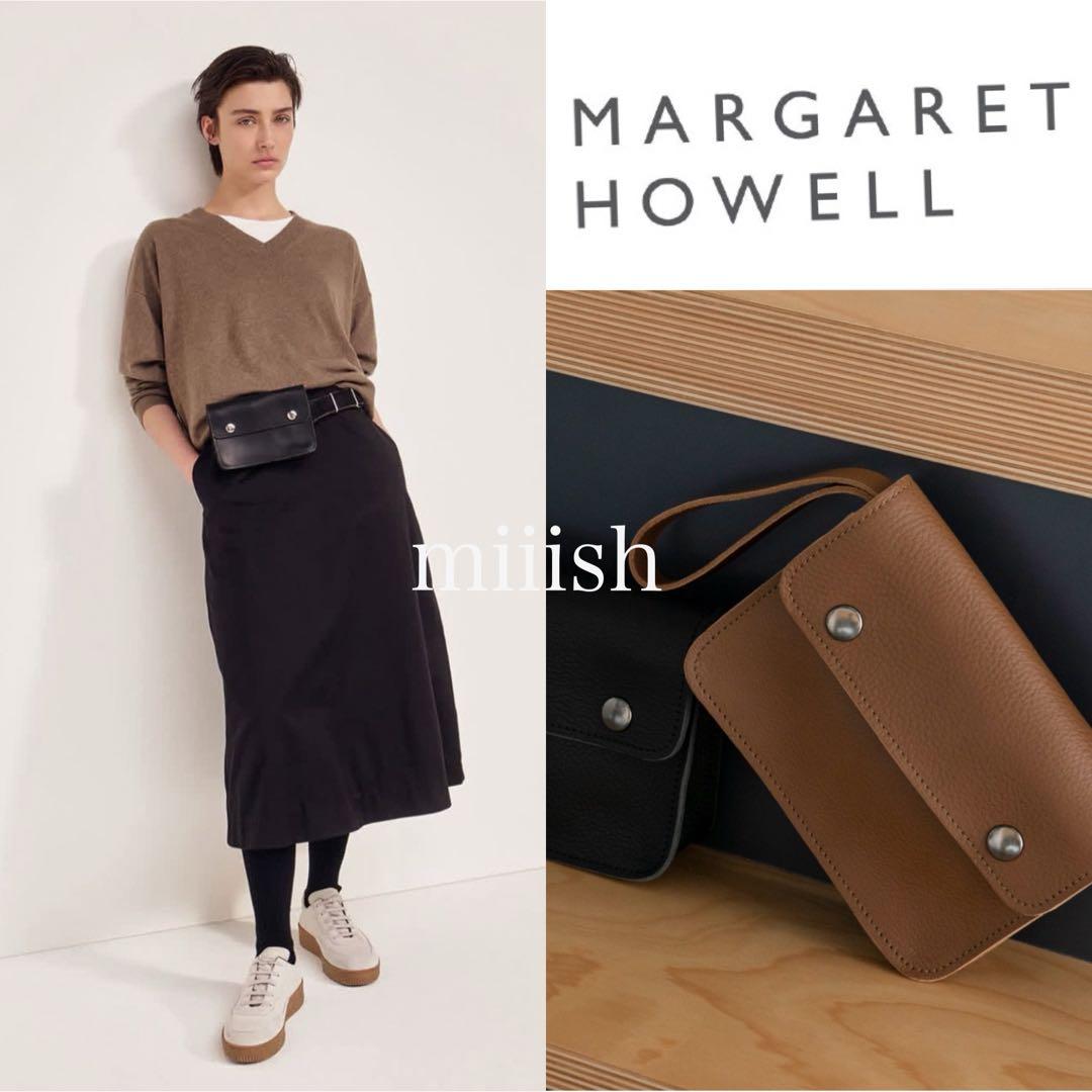 2024 代官山店限定 マーガレットハウエルレザーショルダーバッグ 2.4万