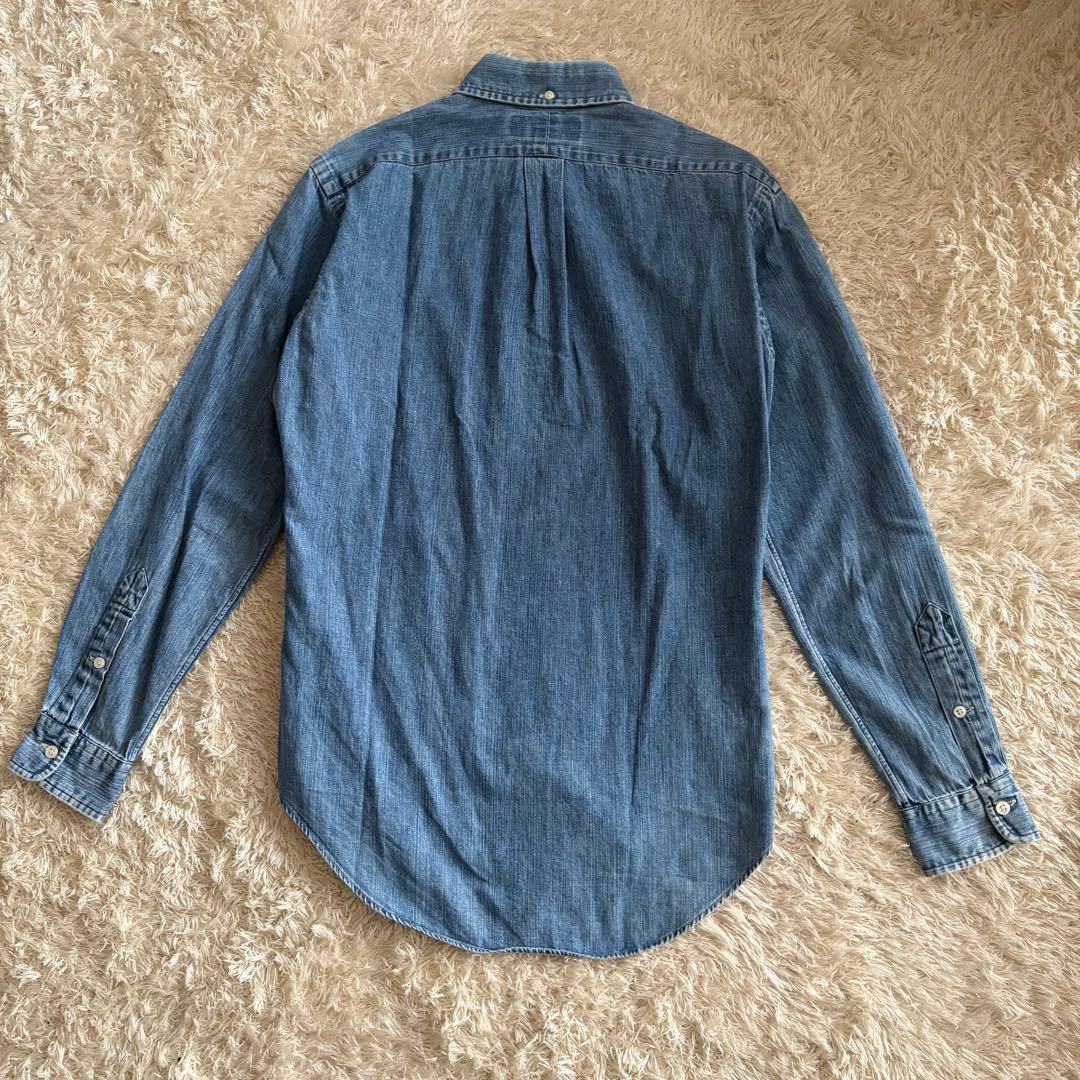 ラルフローレン デニム ダンガリー S カスタムフィット ボタンダウンシャツ