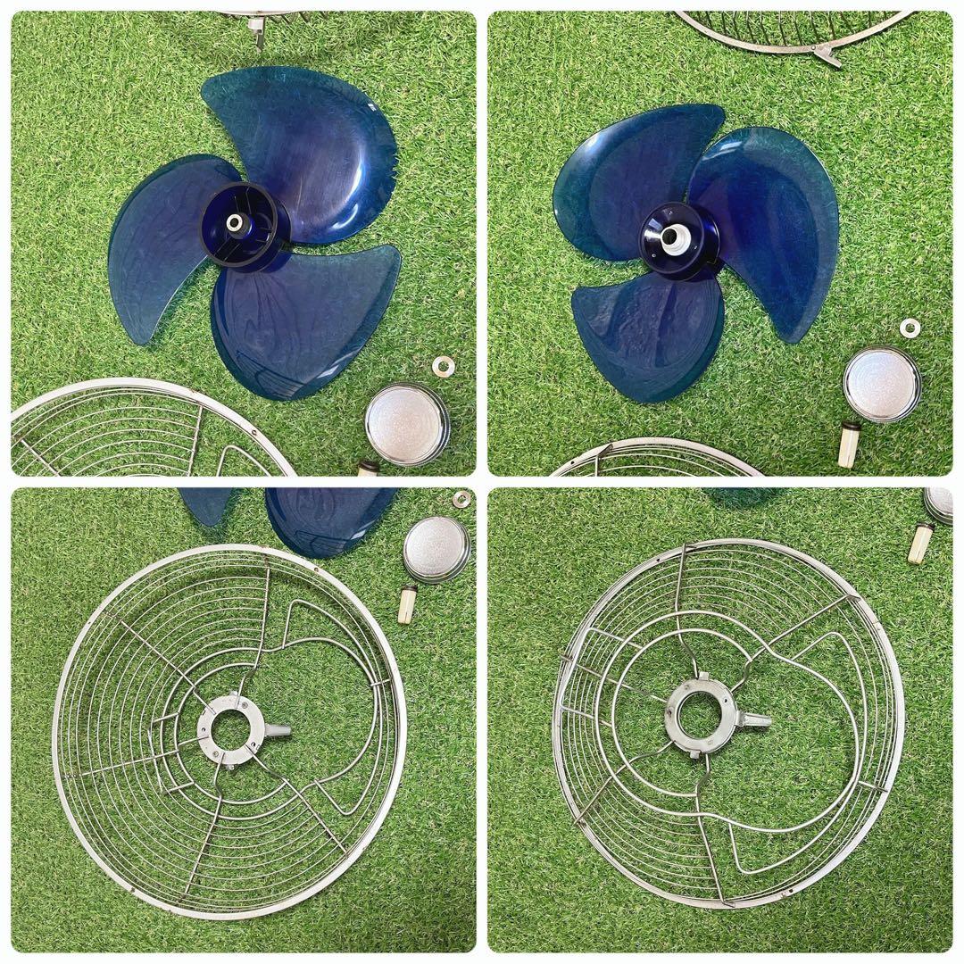 昭和レトロ 王冠マーク ナショナル レトロ扇風機 動作確認済