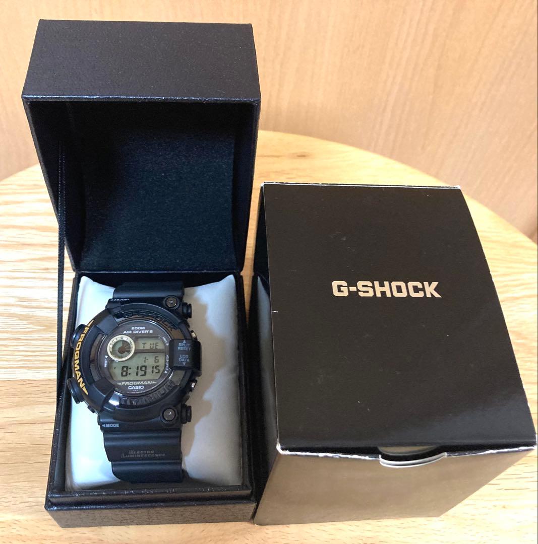 レア！美品！G-SHOCK フロッグマン DW-8200BM-1T ブラック