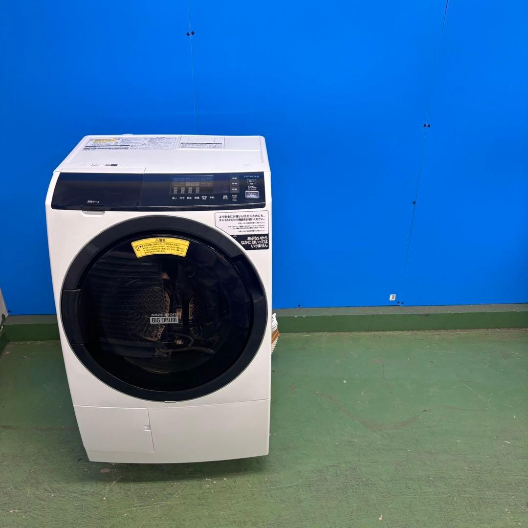 600 ビッグドラム　洗濯機　ドラム式　容量10キロ　乾燥6キロ　左開き　極美品