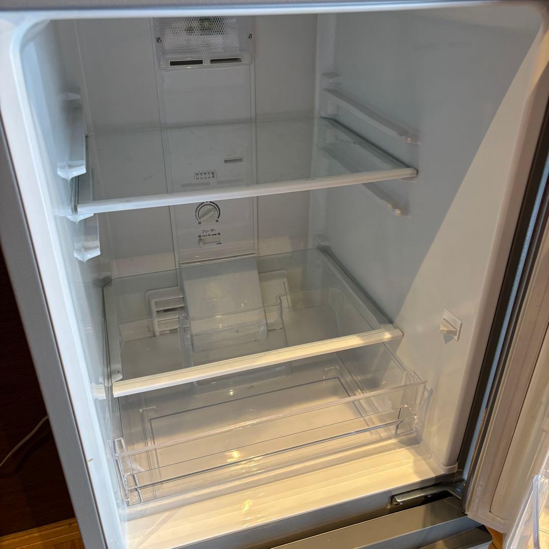 【大阪市内引取限定】AQUA 二段式　冷蔵庫　AQR-13H (S) 19年製
