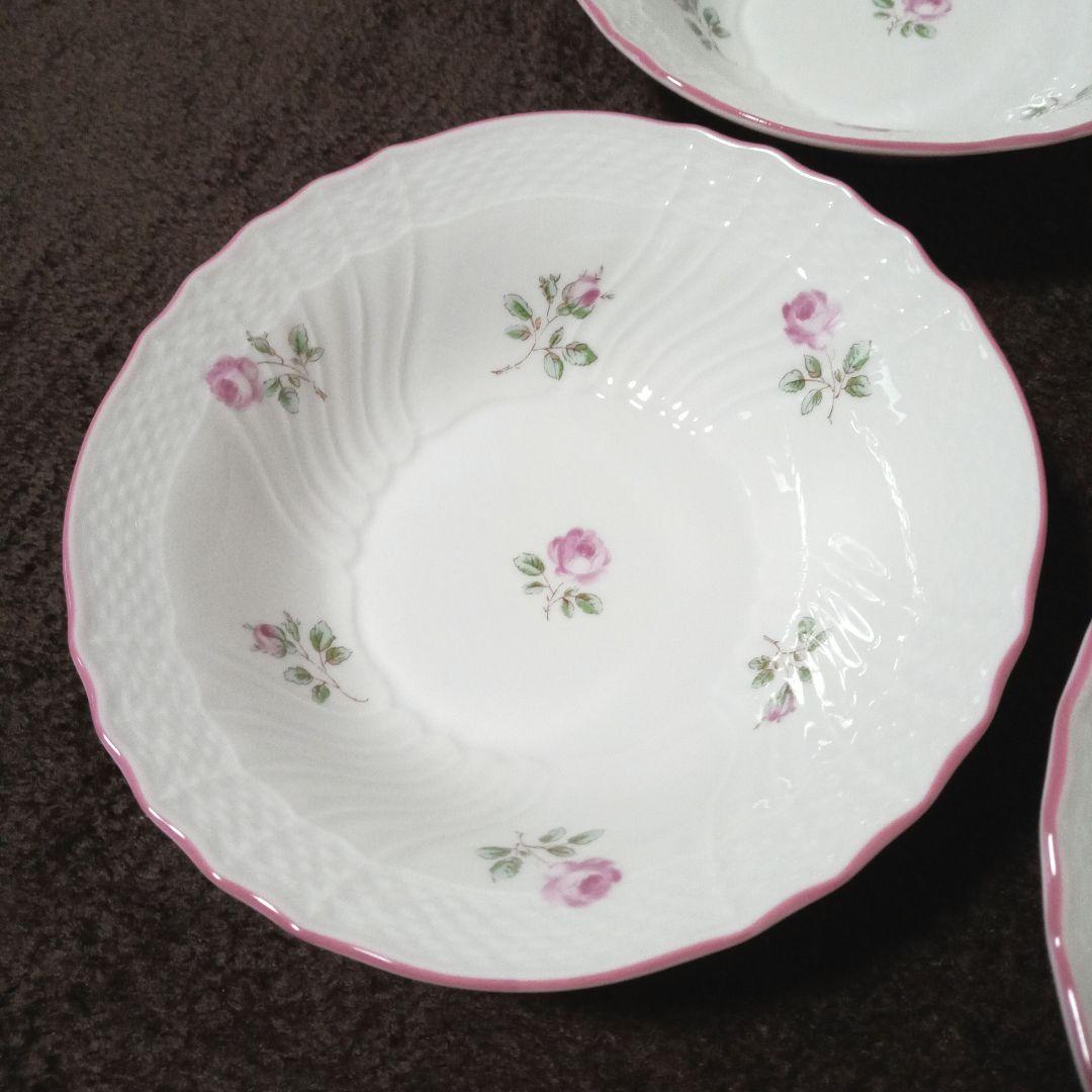 【週末セール☆最終お値下げ中】リチャードジノリ　フルーツソーサー　4枚セット