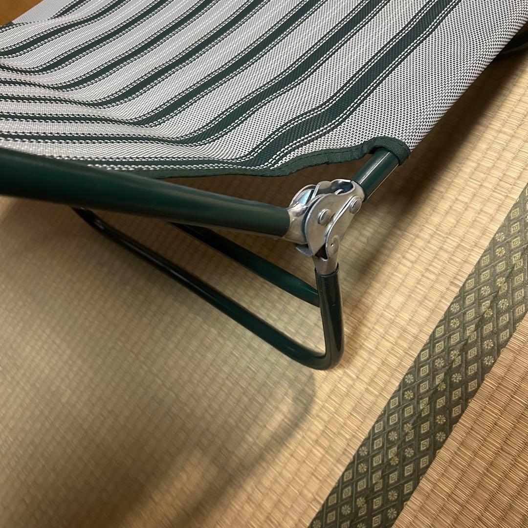 【レトロ】サマーベッド　ボンボンベッド　海　夏休み　海水浴　アウトドア　川泳ぎ