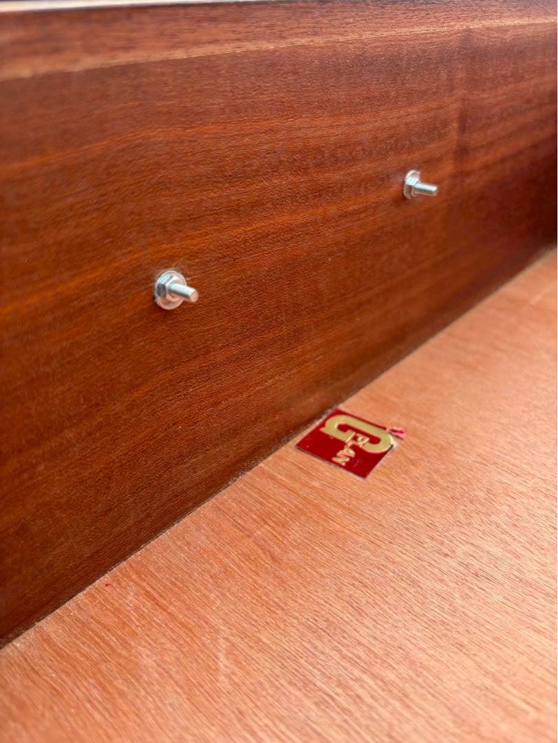 取手がレア！G PLAN 木製 5段引き出しラック