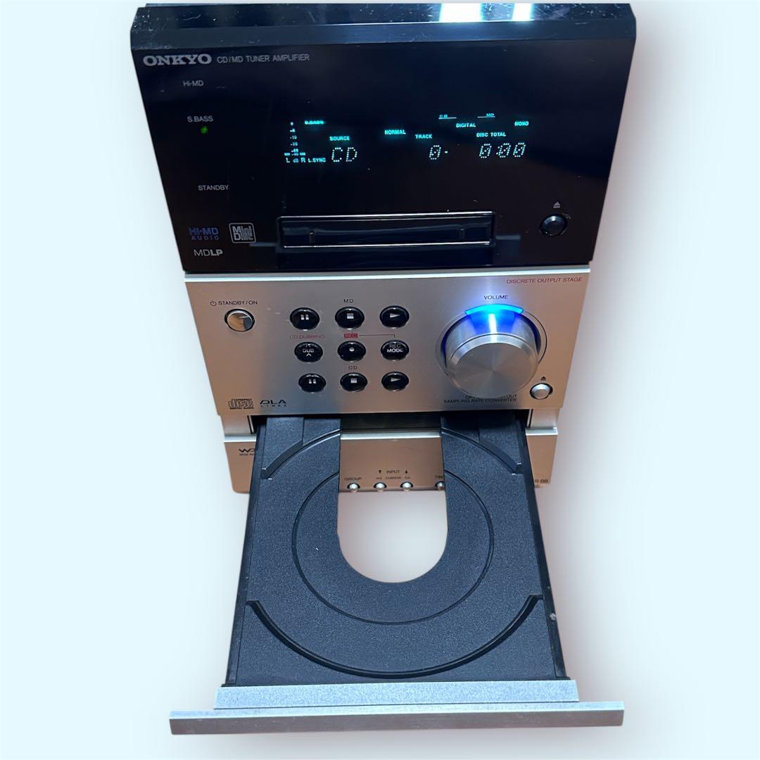 ONKYO FR-B Hi-MDコンポ X-B8 リモコン付き 動作良好