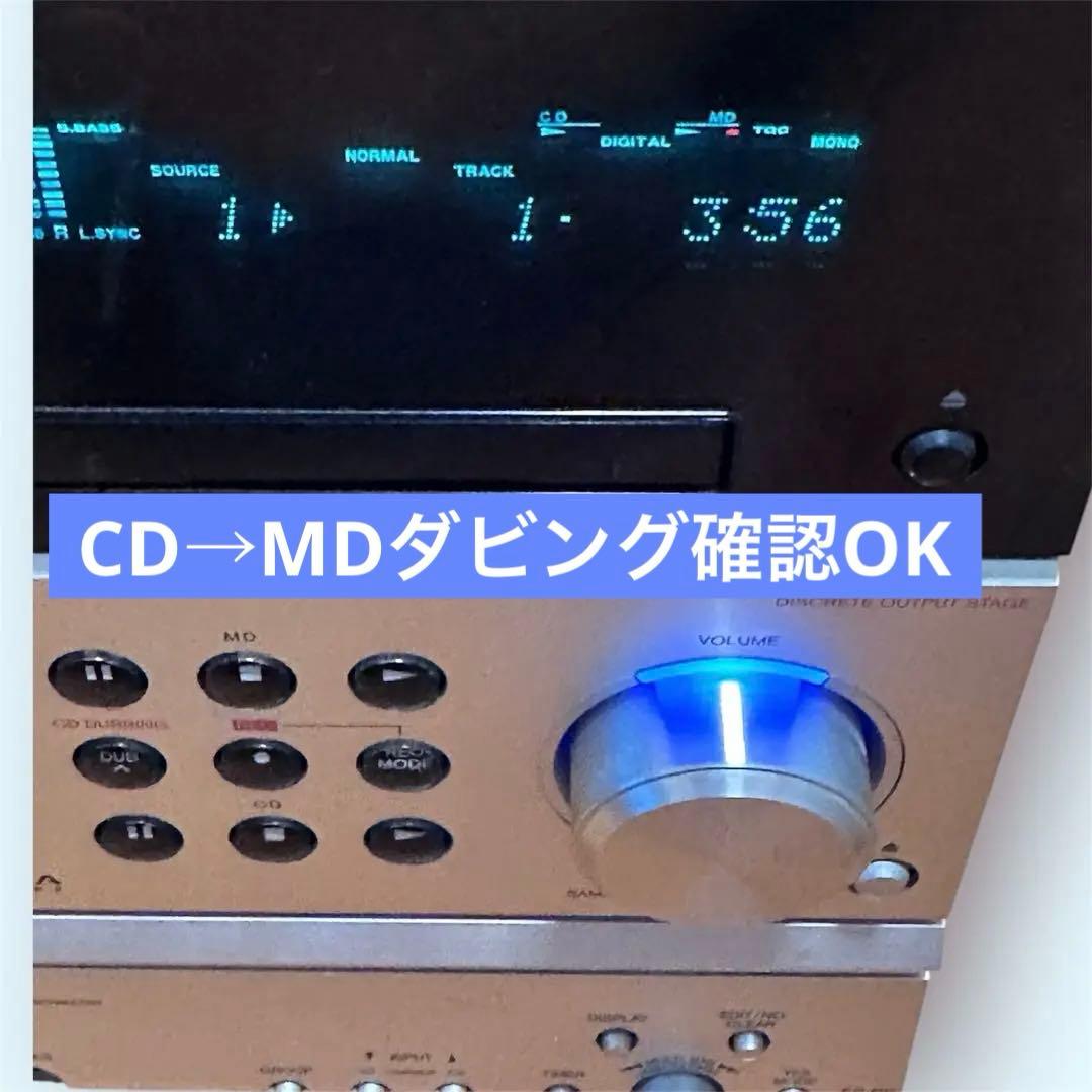 ONKYO FR-B Hi-MDコンポ X-B8 リモコン付き 動作良好
