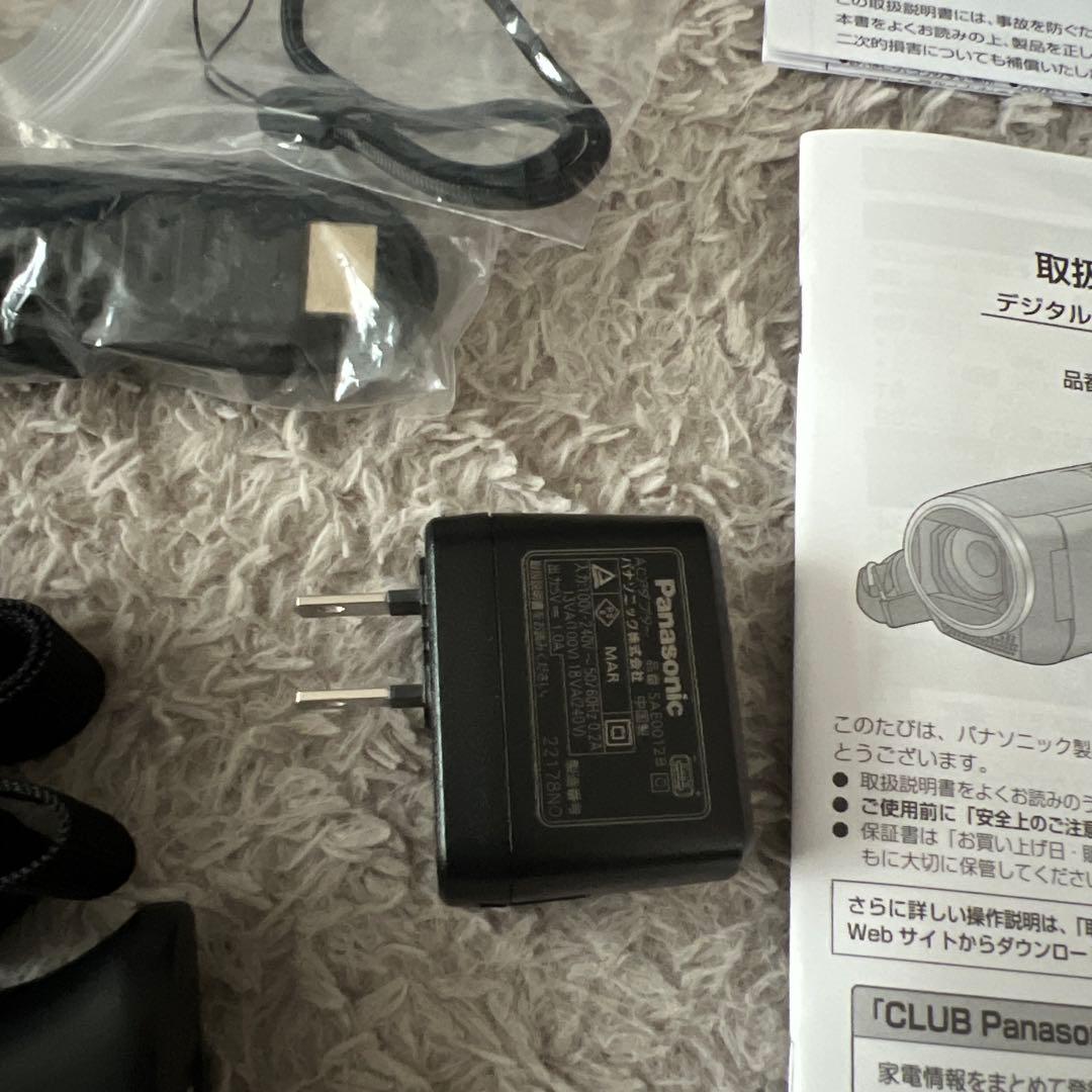 Panasonic HC-V360MS ビデオカメラ&付属品1式