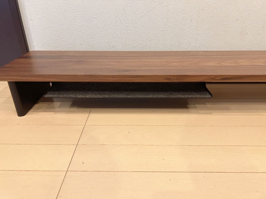 【新品】WORLD GADGETS アメリカンウォールナットデスクシェルフ