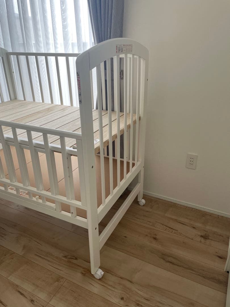 ベビーベッド、敷布団、敷布団カバーセット