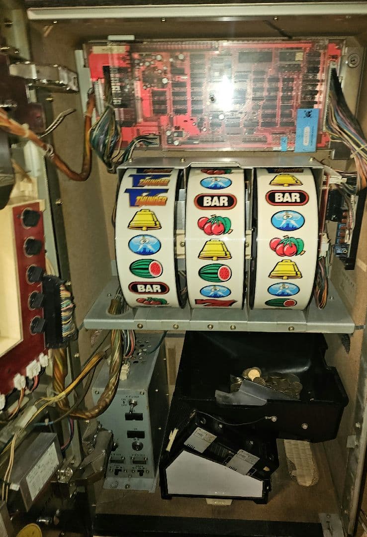 p*t様 サンダーV THUNDER V パチスロ 実機 1998年頃