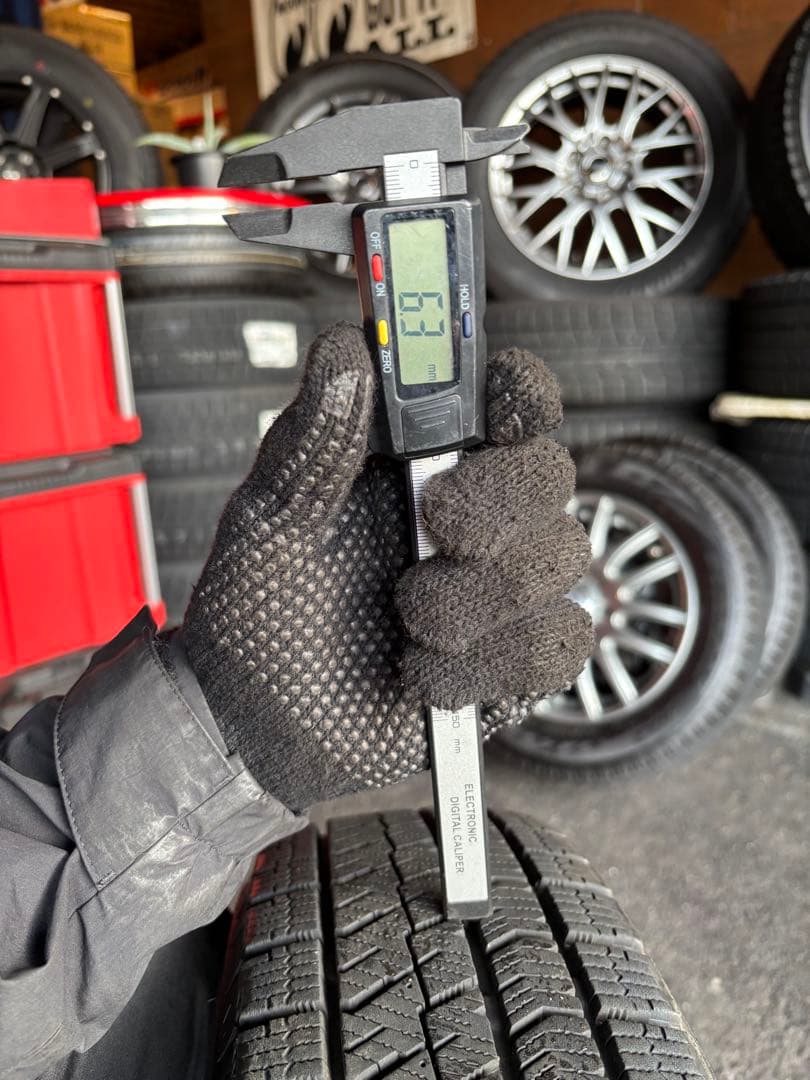 ◇送料込み◇ 155/65R13 中古スタッドレスホイールセット VRX2