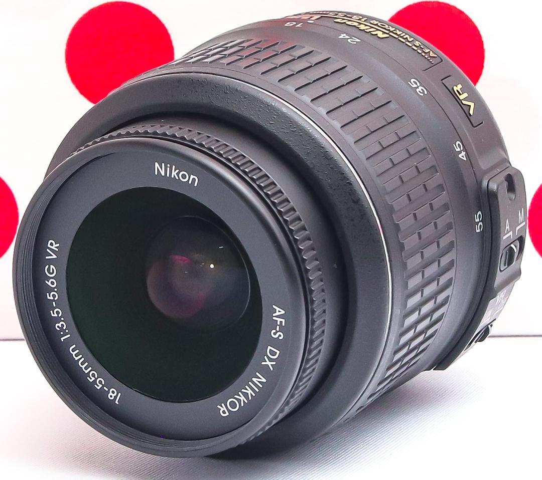 ニコン Nikon D5000❤スマホ転送OK❤動画撮影・自撮り可❤手振れ補正付