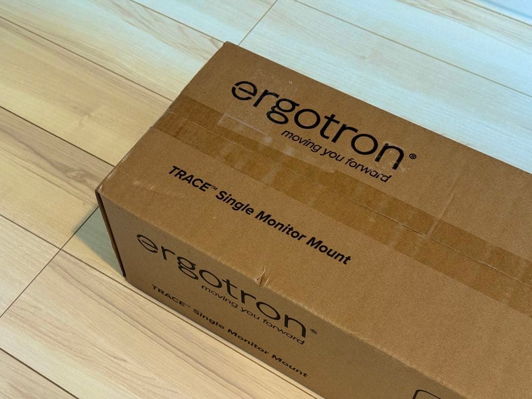 エルゴトロン TRACE モニターマウント マットブラック