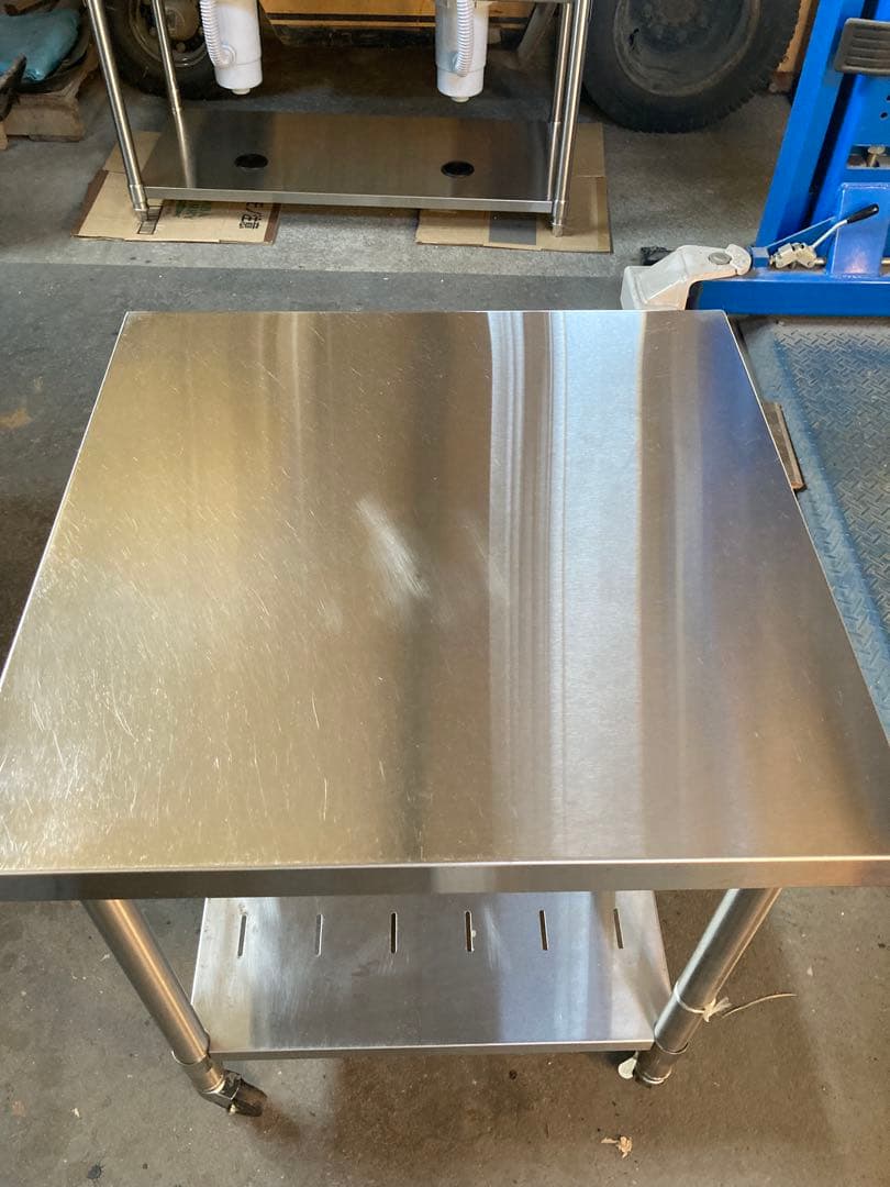 Maruzen ステンレス作業台 B キャスター付き