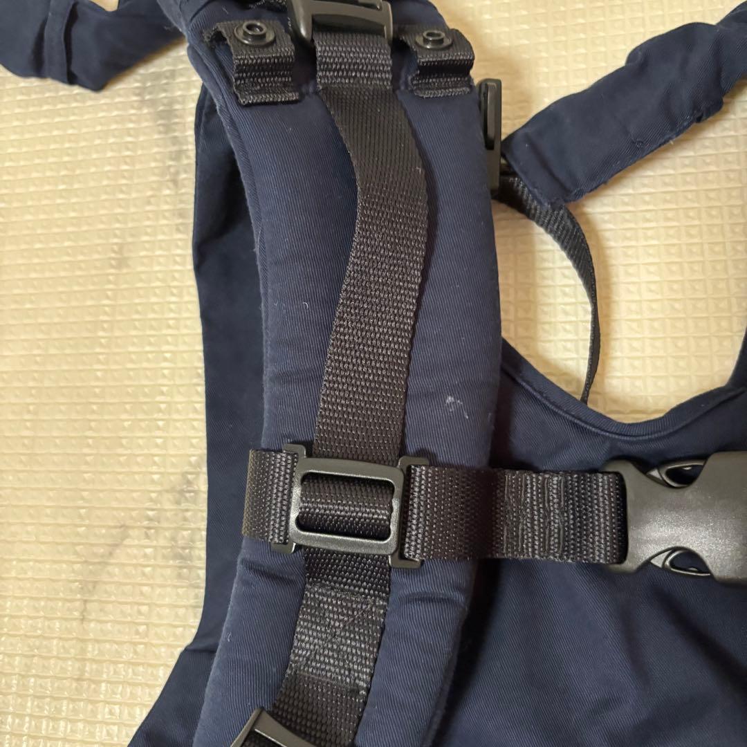 美品⭐︎napnap 抱っこひも ネイビー 3ポジション　使用感少なめ