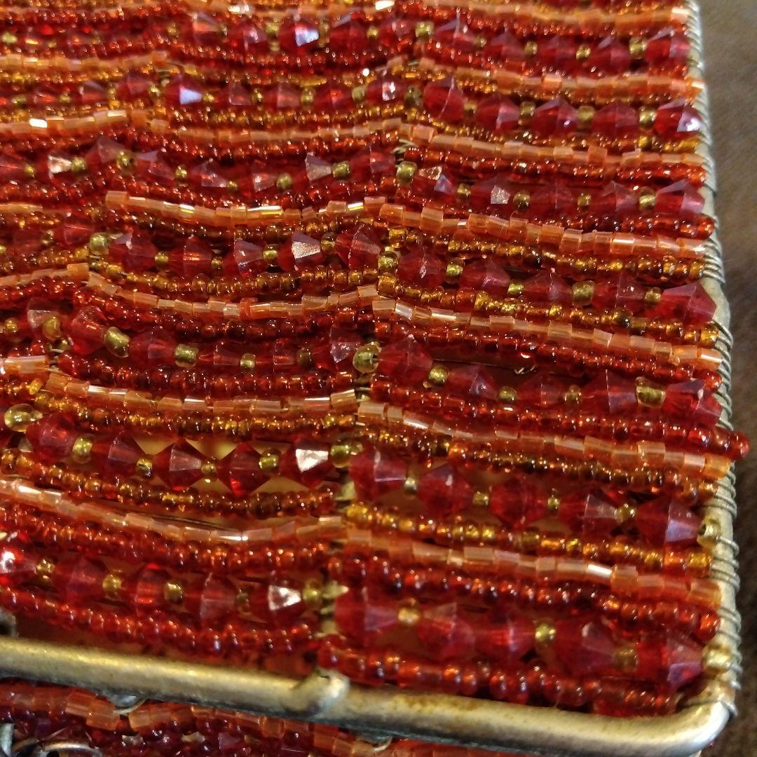 希少★キラキラかわいい★Afternoon Tea ビーズ小物入れ