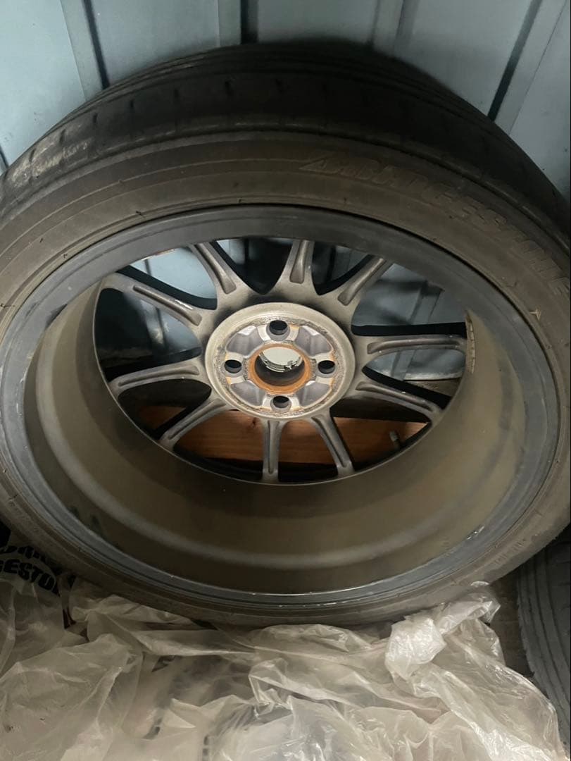 アクア GS 17インチ ホイール4本セット　195/45R17