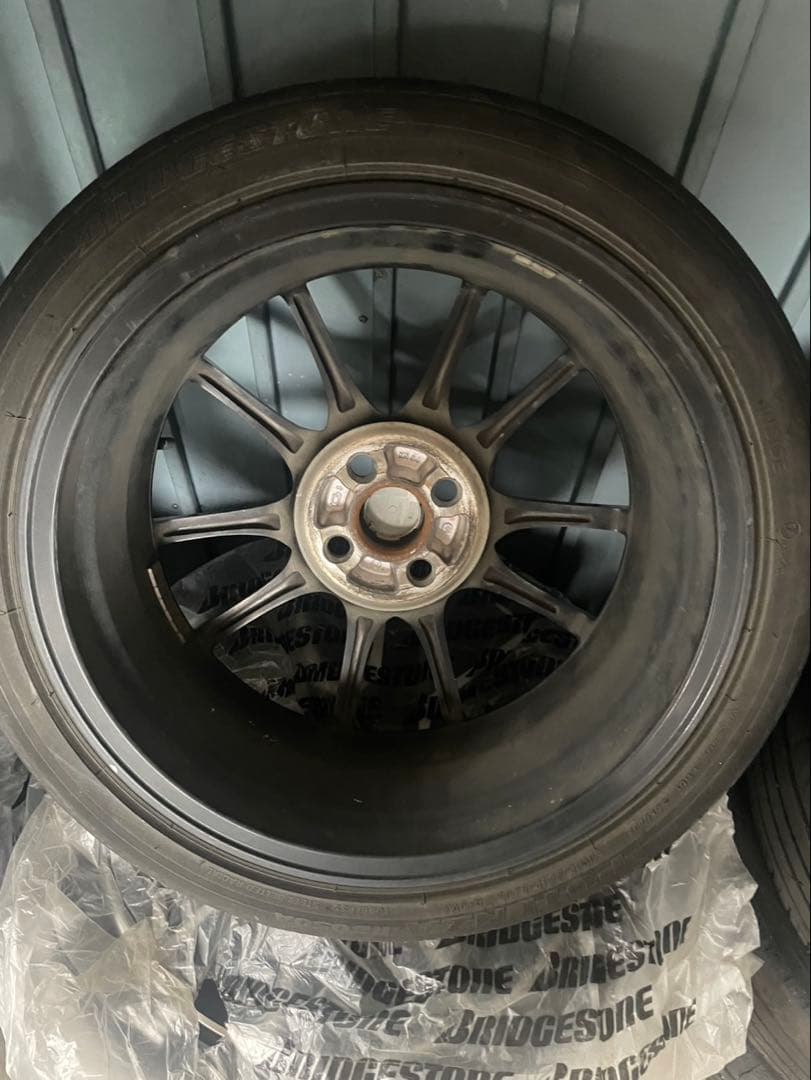 アクア GS 17インチ ホイール4本セット　195/45R17