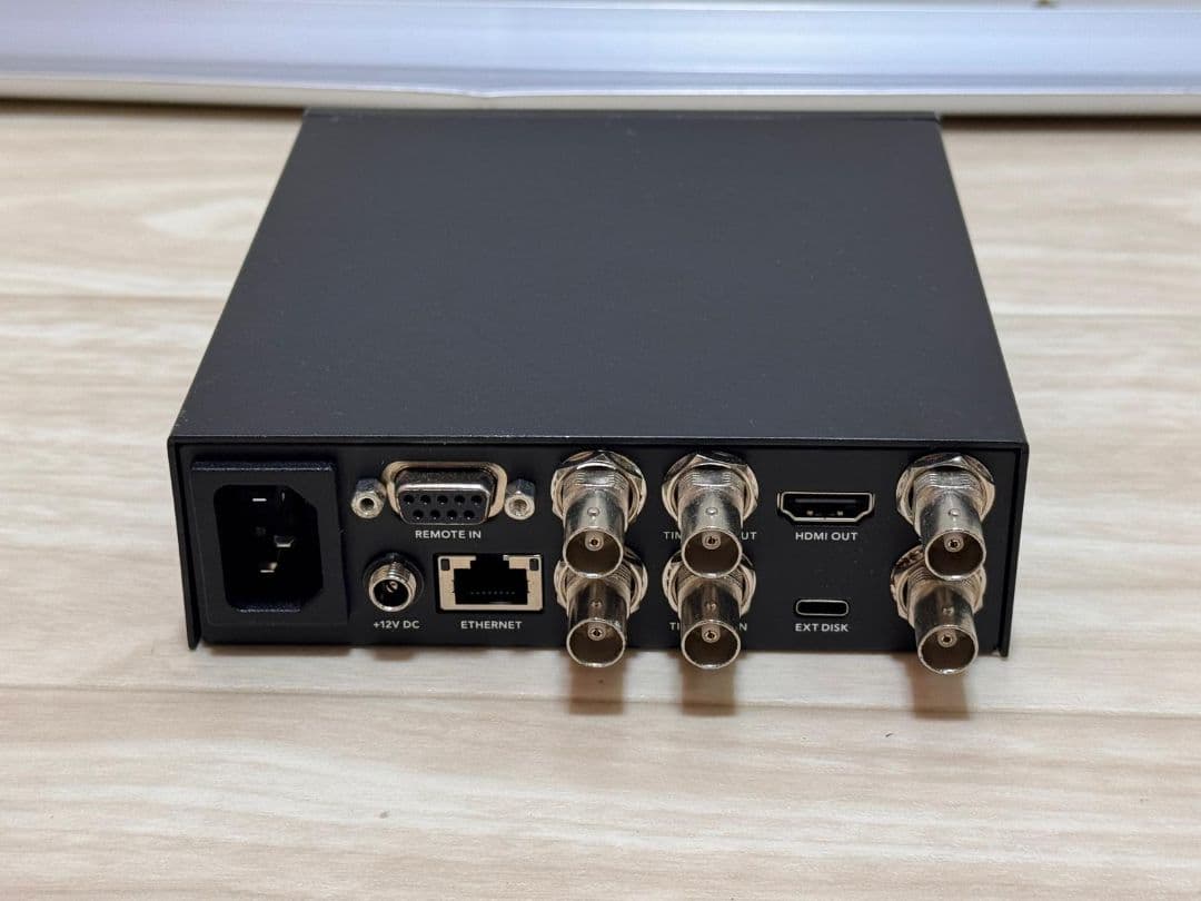 Blackmagic Design HyperDeck Mini 動作確認済み