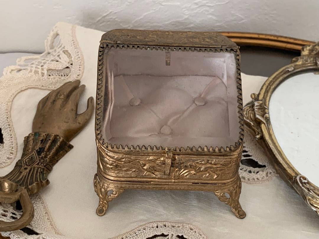 jude フランス　蚤の市　ジュエリーケース　ブロカント