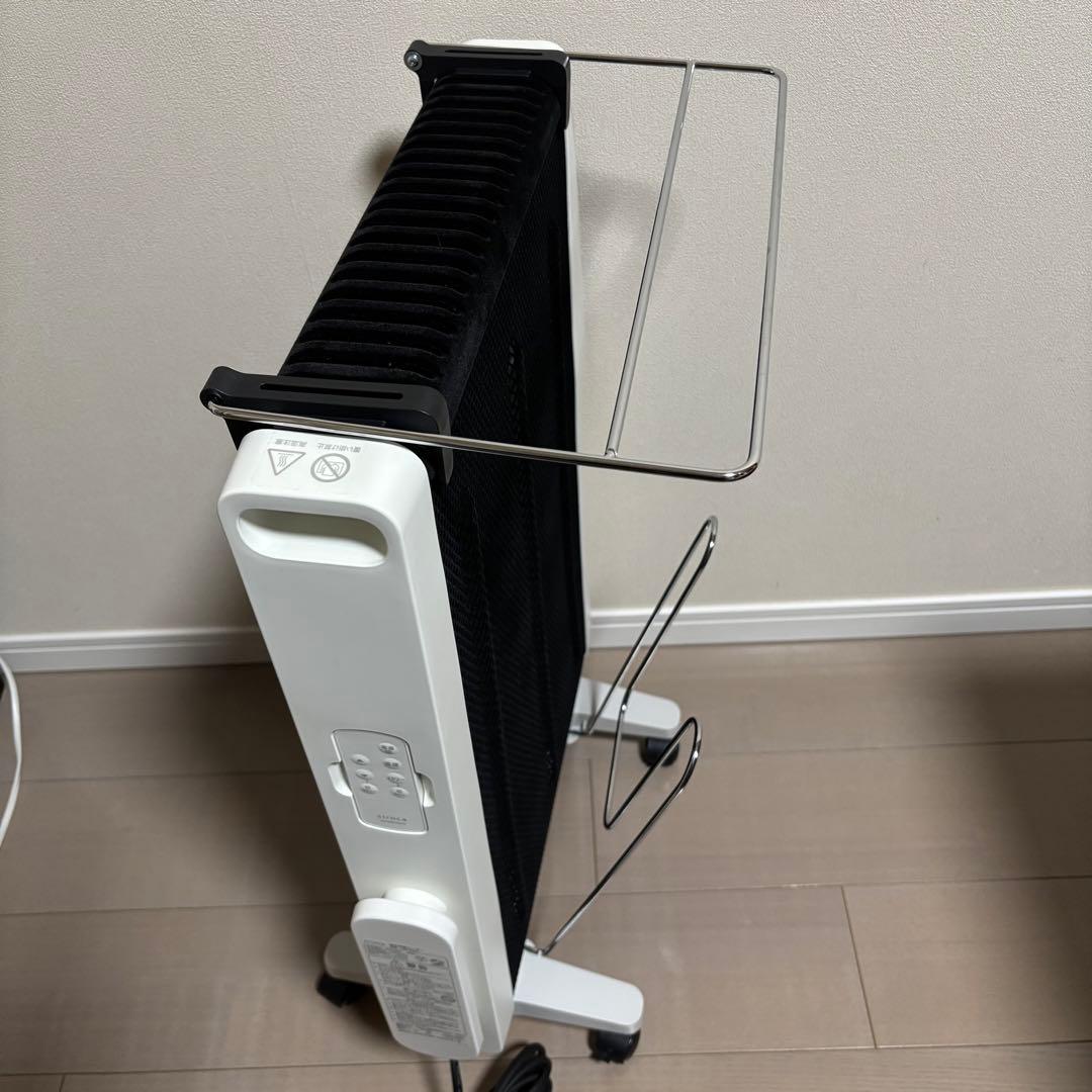 美品 2025年製 遠赤軽量ヒーター かるポカ siroca 【SN-M371】
